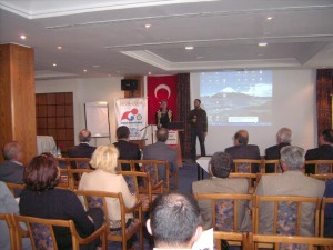 Mijn EKOKAP presentatie aan breed Cappadocisch publiek